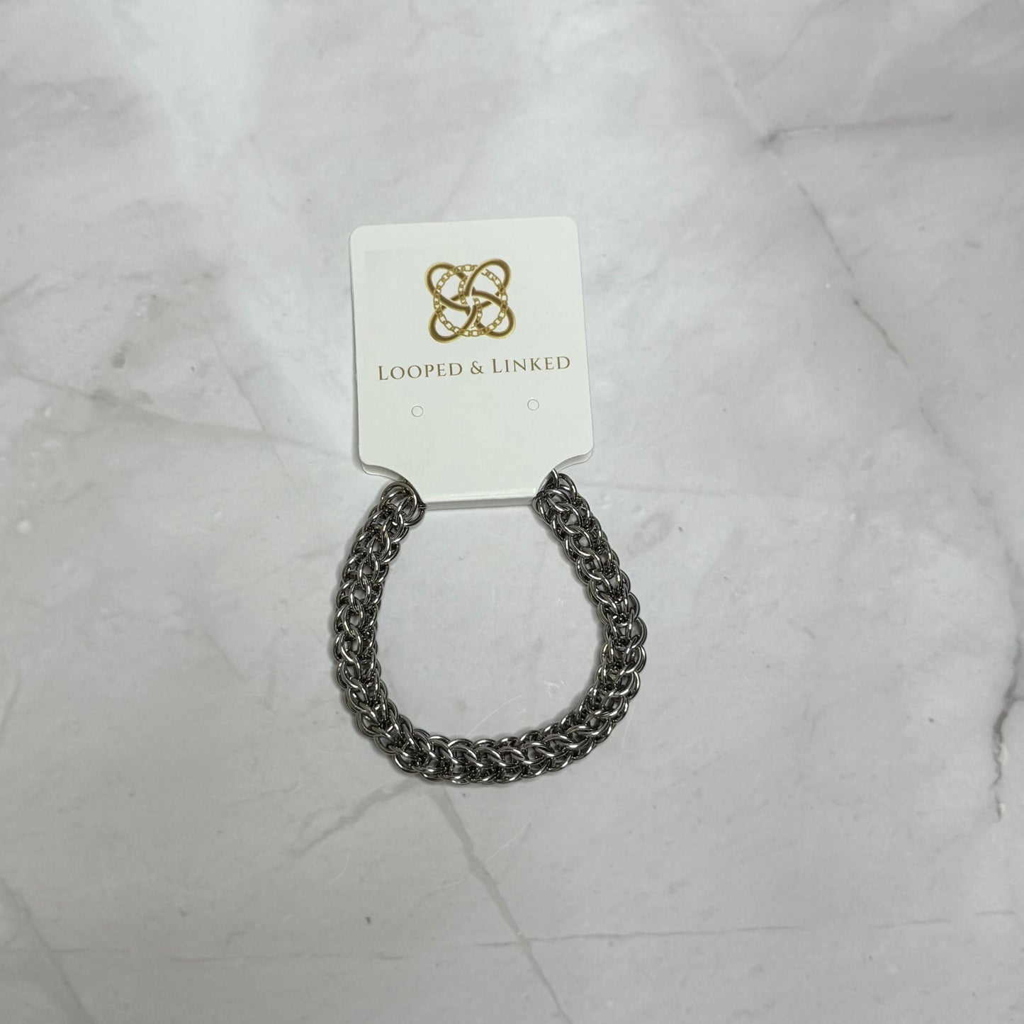 Persian Weave Stainless Steel Bracelet