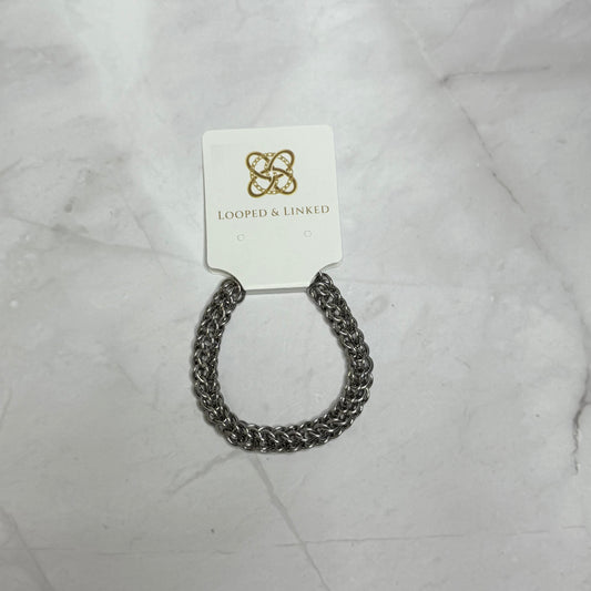 Persian Weave Stainless Steel Bracelet